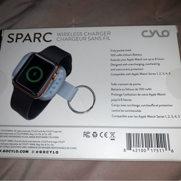 NEW | l PORTABLE Wireless charger for APPLE WATCH | - Picture 4 of 5